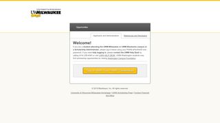 
                            6. Sign In - UWM Panther Scholarship Portal
