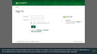 
                            5. Sign In | Voyant Server - Plan With Voyant