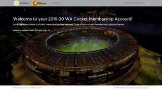 
                            2. Sign In | WA Cricket Membership