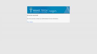 
                            2. Sign In - Wake Tech