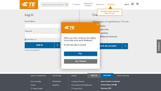 
                            1. Sign In | Why Register? - TE