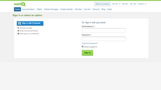
                            6. Sign In - Wotif - Accommodation Deals On …