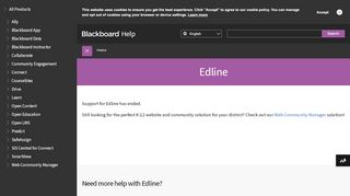 
                            2. Sign into Edline | Blackboard Help