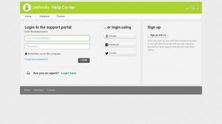 
                            5. Sign into : Help Center - Paybooks