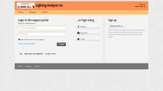 
                            9. Sign into : Lighting Analysts Inc - AGi32