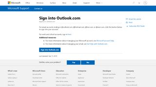 
                            5. Sign into Outlook.com