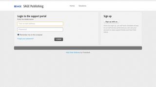 
                            6. Sign into : SAGE Publishing - solutions.sagepub.com