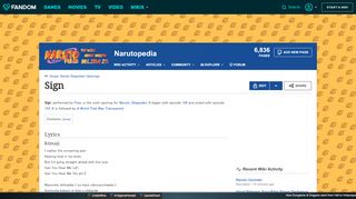 
                            9. Sign | Narutopedia | FANDOM powered by Wikia