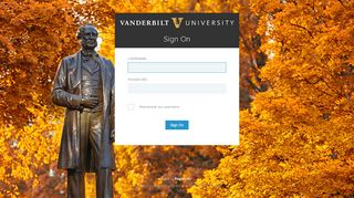 
                            1. Sign On - acad.app.vanderbilt.edu