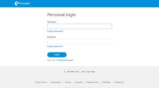 
                            6. Sign On - secure05.principal.com Home Page