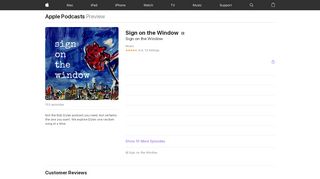 
                            5. ‎Sign on the Window on Apple Podcasts