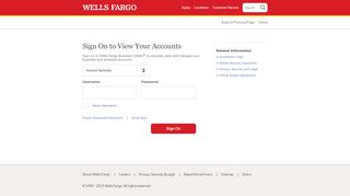 
                            9. Sign On to View Your Business Accounts | Wells Fargo