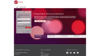 
                            1. Sign on to Virgin Money Credit Cards