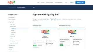 
                            8. Sign-on with Typing Pal | Typing Pal