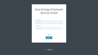 
                            7. Sign On - Xcel Energy