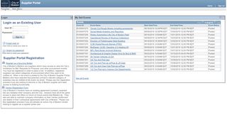 
                            6. Sign out - City of Boston Supplier Portal