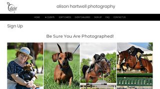 
                            6. Sign Up - Alison Hartwell Photography