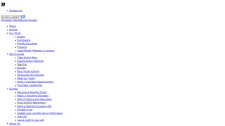 
                            7. Sign Up | Amnesty International Canada