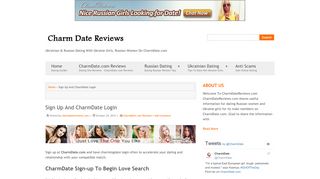 
                            7. Sign Up And CharmDate Login | CharmDate.com Reviews And Anti ...