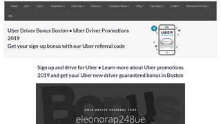 
                            3. Sign up and Drive Uber in Boston ~ Best Bonus ...
