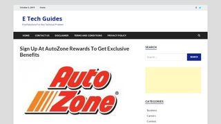 
                            2. Sign Up At AutoZone Rewards To Get Exclusive Benefits