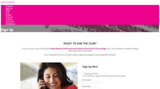 
                            7. Sign Up – Avon Best of Beauty