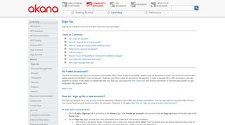 
                            6. Sign Up | Basics | Akana API Platform Help - Akana Documentation