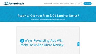 
                            4. Sign Up Bonus | Adscend Media