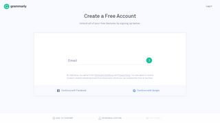 
                            8. Sign Up – Create a Free Account | Grammarly