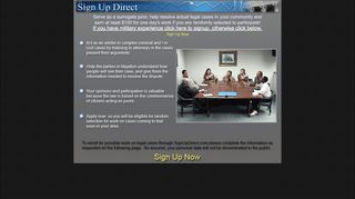 
                            6. Sign Up Direct