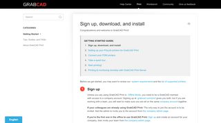 
                            11. Sign up, download, and install - GrabCAD Help Center