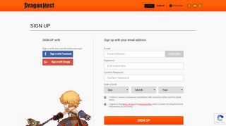 
                            1. SIGN UP - Dragon Nest