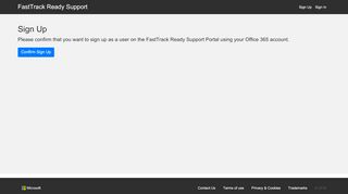 
                            9. Sign Up - FastTrack Ready Support