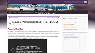 
                            7. Sign up for Alamo Insiders Club – Join FREE now! – Cover ...