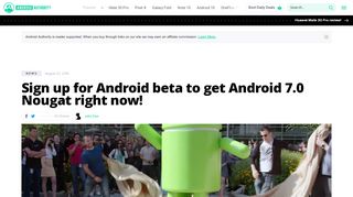 
                            7. Sign up for Android beta to get Android 7.0 Nougat right now!