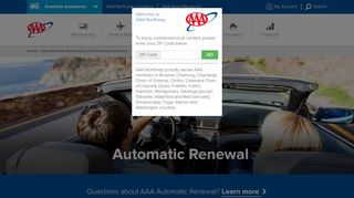 
                            8. Sign Up For Automatic Renewal | AAA Northway