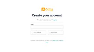 
                            1. Sign up for Cozy