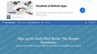 
                            2. Sign up for Early Bird Books' The Reader Newsletter