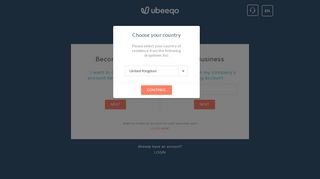 
                            4. Sign-up for Employees - Ubeeqo