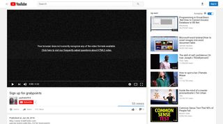 
                            10. Sign up for grabpoints - YouTube