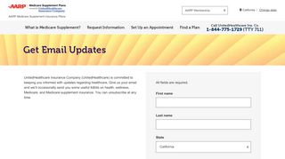 
                            4. Sign up for Health & Medicare Updates | AARP® Medicare ...