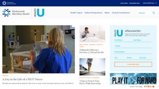 
                            5. Sign Up for HealthU newsletter - HealthU - Hackensack ...