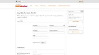 
                            8. Sign Up for Job Alerts - AutoZone Careers