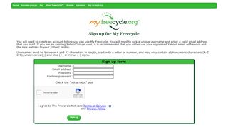 
                            5. Sign up for My Freecycle - The Freecycle Network