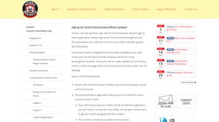 
                            9. Sign Up for Parent Portal Access (Infinite Campus) – Morris ...