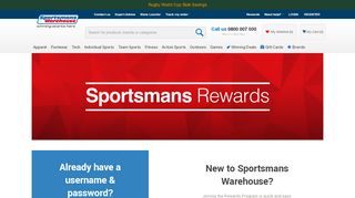 
                            7. Sign up for Sportsmans Rewards | Sportsmans Warehouse