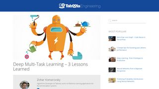 
                            7. Sign up for Taboola tech updates - engineering.taboola.com