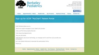 
                            11. Sign up for UCSF 