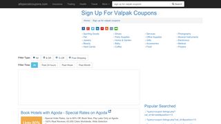 
                            5. Sign Up For Valpak Coupons - allspecialcoupons.com