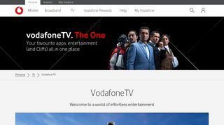 
                            8. Sign up for Vodafone TV with fast Broadband - …